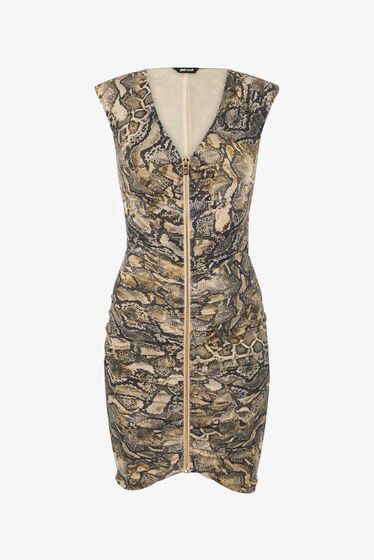 Rochie mini print sarpe, 78PAO949
